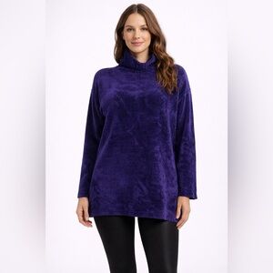 Jones New York Sport Velvet Tunic
Sweater Purple Chenille Women
Medium